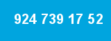 924 739 17 52 924 739 17 52